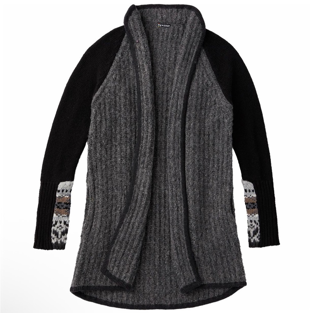 SMARTWOOL CHUP Speren Wrap Sweater Women's Cabincore Warmth Size Small
